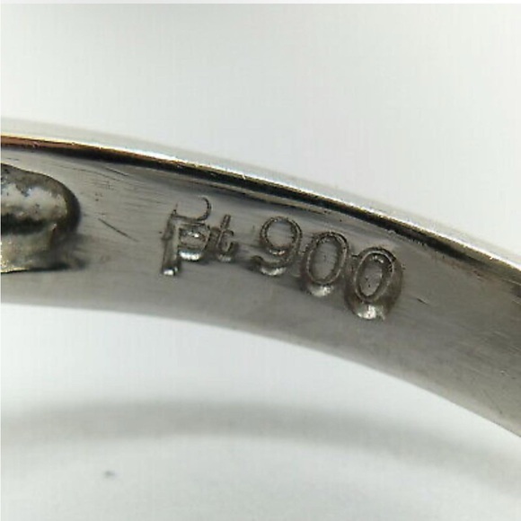 4.5ct Natural Blue Sapphire w White Diamond Halo Princess Diana Engagement Ring - Picture 16 of 17